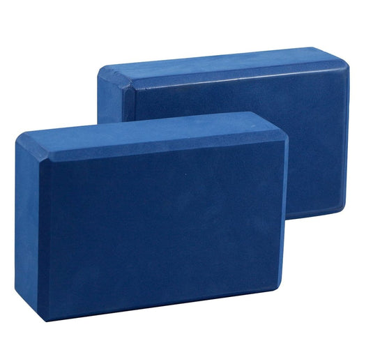 EXERZ Yoga Blocks 2 pack, Gym Blocks, Exercise Workout Fitness Bricks, Pilates Stretch Handstand Non-Slip - happygetfit.com