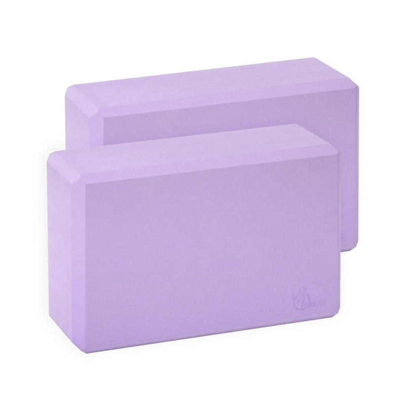 Laad afbeelding in Galerijviewer, EXERZ Yoga Blocks 2 pack, Gym Blocks, Exercise Workout Fitness Bricks, Pilates Stretch Handstand Non-Slip - happygetfit.com
