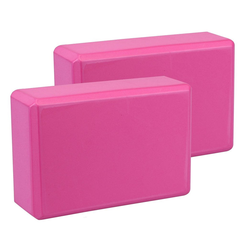 Laad afbeelding in Galerijviewer, EXERZ Yoga Blocks 2 pack, Gym Blocks, Exercise Workout Fitness Bricks, Pilates Stretch Handstand Non-Slip - happygetfit.com
