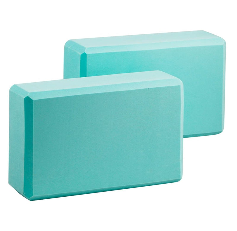 Laad afbeelding in Galerijviewer, EXERZ Yoga Blocks 2 pack, Gym Blocks, Exercise Workout Fitness Bricks, Pilates Stretch Handstand Non-Slip - happygetfit.com
