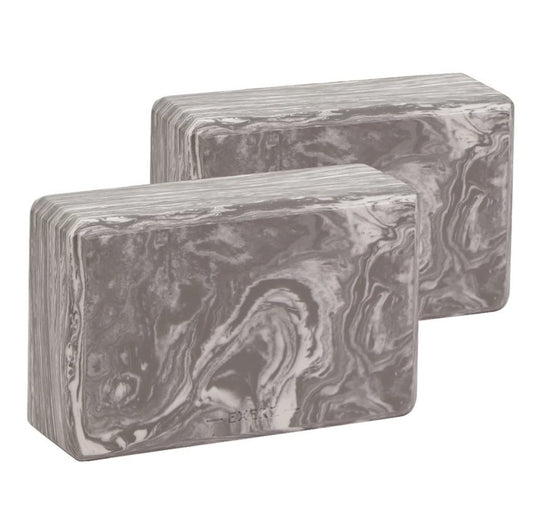 EXERZ Yoga Blocks 2 pack, Gym Blocks, Exercise Workout Fitness Bricks, Pilates Stretch Handstand Non-Slip - happygetfit.com