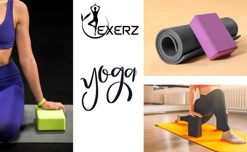 Laad afbeelding in Galerijviewer, EXERZ Yoga Blokken 2 stks Gym Bricks - happygetfit.com
