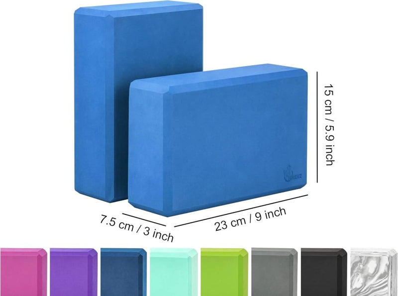 Laad afbeelding in Galerijviewer, EXERZ Yoga Blokken 2 stks Gym Bricks - happygetfit.com
