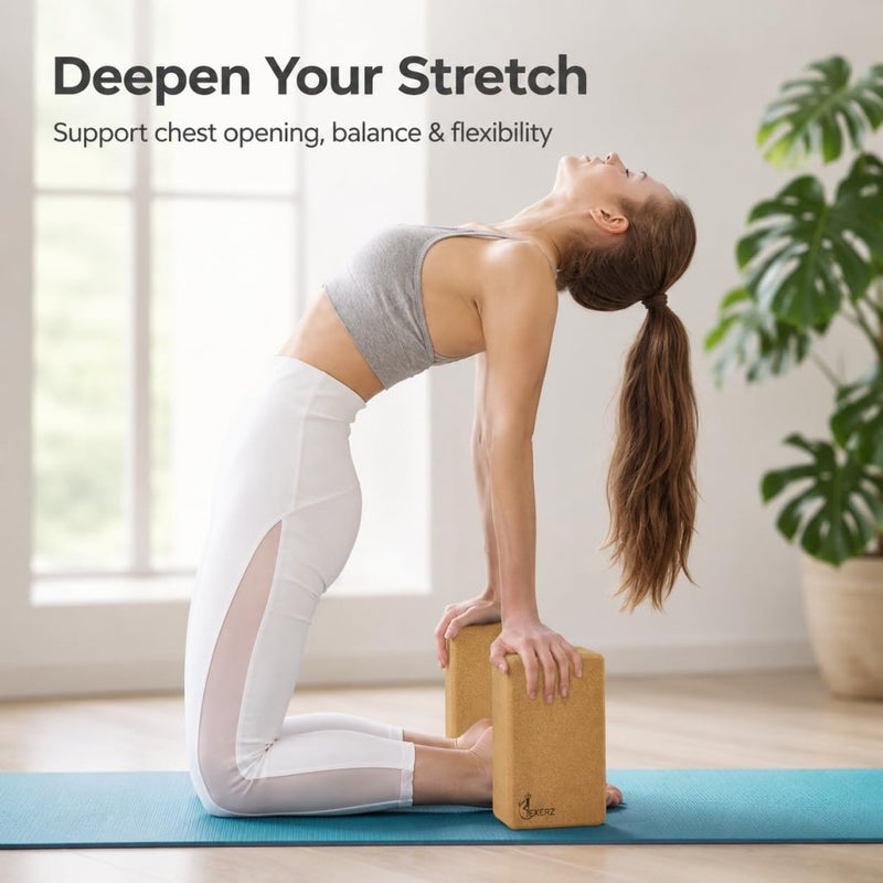 Laad afbeelding in Galerijviewer, EXERZ Yoga Blokken 2 stks Gym Bricks - happygetfit.com
