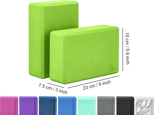 EXERZ Yoga Blokken 2 stks Gym Bricks - happygetfit.com