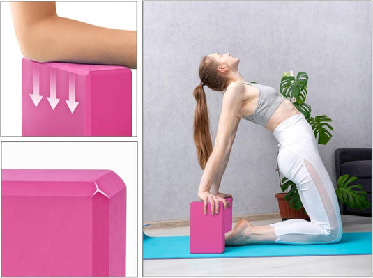 EXERZ Yoga Blokken 2 stks Gym Bricks - happygetfit.com