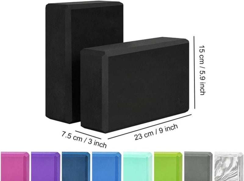 Laad afbeelding in Galerijviewer, EXERZ Yoga Blokken 2 stks Gym Bricks - happygetfit.com
