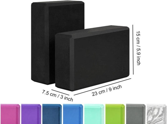 EXERZ Yoga Blokken 2 stks Gym Bricks - happygetfit.com