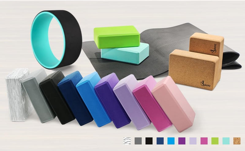 Laad afbeelding in Galerijviewer, EXERZ Yoga Blokken 2 stks Gym Bricks - happygetfit.com
