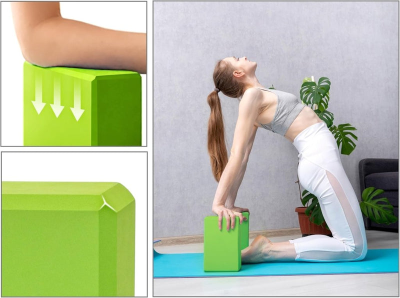 Laad afbeelding in Galerijviewer, EXERZ Yoga Blokken 2 stks Gym Bricks - happygetfit.com

