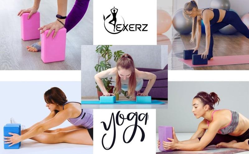Laad afbeelding in Galerijviewer, EXERZ Yoga Blokken 2 stks Gym Bricks - happygetfit.com
