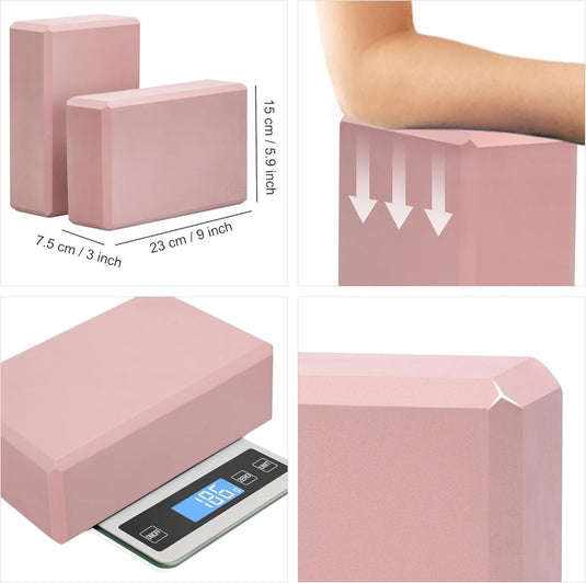 EXERZ Yoga Blokken 2 stks Gym Bricks - happygetfit.com