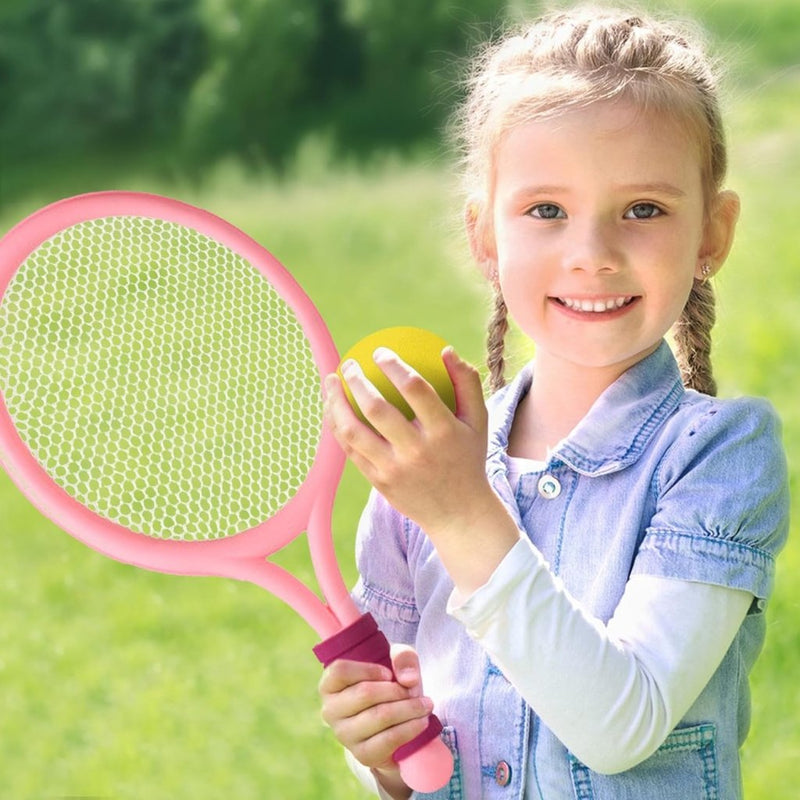 Laad afbeelding in Galerijviewer, Federball Set Kinder Badminton Set Tennisschläger Spielzeug Geschenkset für Kinder - happygetfit.com
