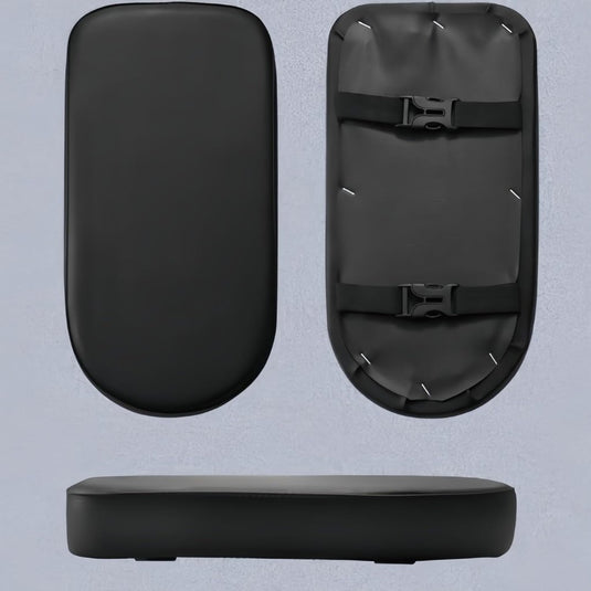 Fiets achterzitje kussen zwart 31 x 15 x 4 cm - happygetfit.com