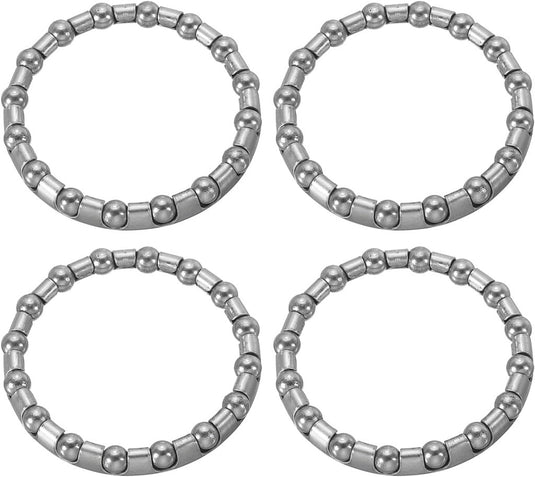 Fiets kogellagers 4 stuks 3/16 inch met 16 kogels van roestvrij staal – fietslagers – fietsonderdelen - happygetfit.com