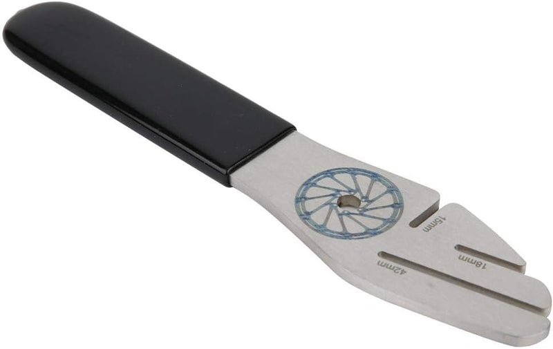 Charger l’image dans la visionneuse de galerie, Fiets remschijf richter van roestvrij staal met 3 correctiesleuven en antislip handgreep – rotor richter – schijfremgereedschap - happygetfit.com
