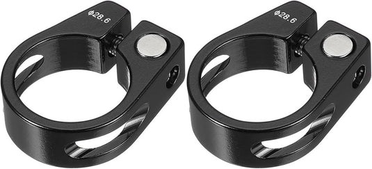 Fiets zadelpenklem 34,9 mm (2 stuks) - Aluminium zitbuis klem - Zadelpen klem mountainbike & racefiets - happygetfit.com