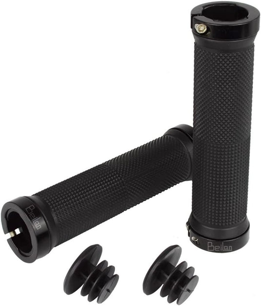 Fietshandvatten set 22 mm zwart antislip - happygetfit.com
