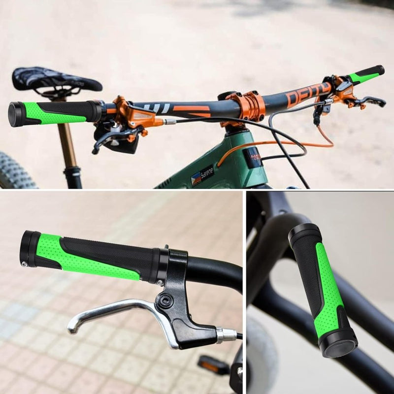 Laad afbeelding in Galerijviewer, Fietshandvatten set 22 mm zwart antislip - happygetfit.com
