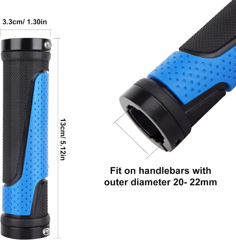 Laad afbeelding in Galerijviewer, Fietshandvatten set 22 mm zwart antislip - happygetfit.com
