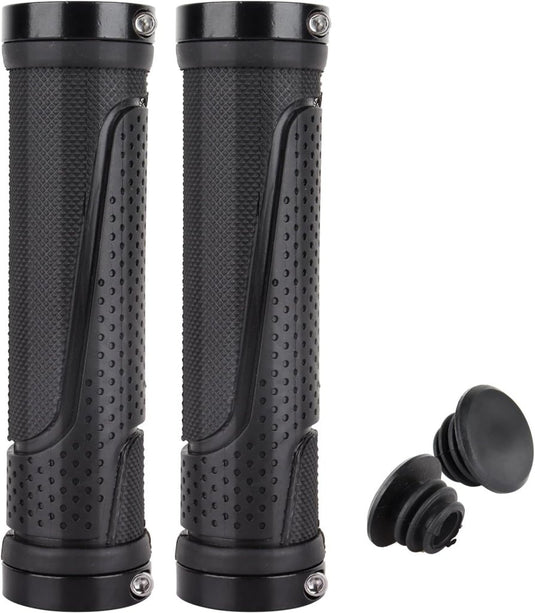 Fietshandvatten set 22 mm zwart antislip - happygetfit.com