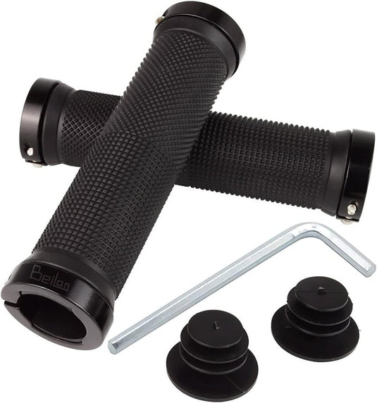 Fietshandvatten set 22 mm zwart antislip - happygetfit.com
