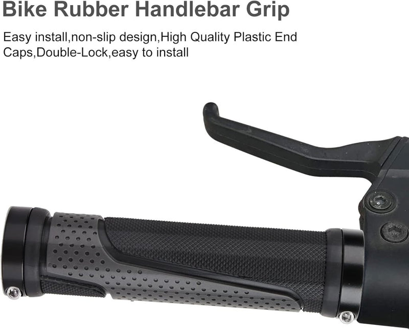 Laad afbeelding in Galerijviewer, Fietshandvatten set 22 mm zwart antislip - happygetfit.com
