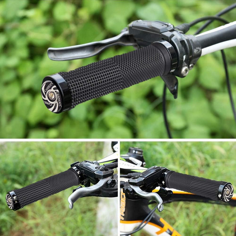 Laad afbeelding in Galerijviewer, Fietshandvatten set 22 mm zwart antislip - happygetfit.com
