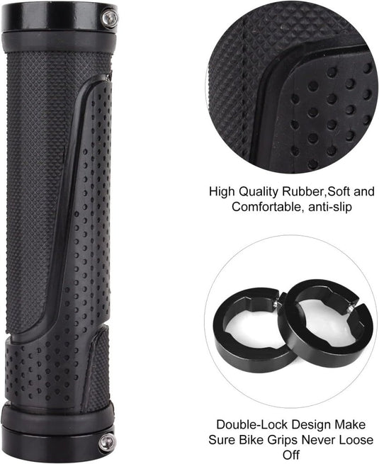 Fietshandvatten set 22 mm zwart antislip - happygetfit.com
