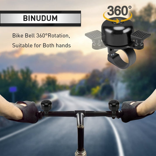 Fietsklingel 120 dB compact en waterbestendig – fietsbel – fietsklingel - happygetfit.com