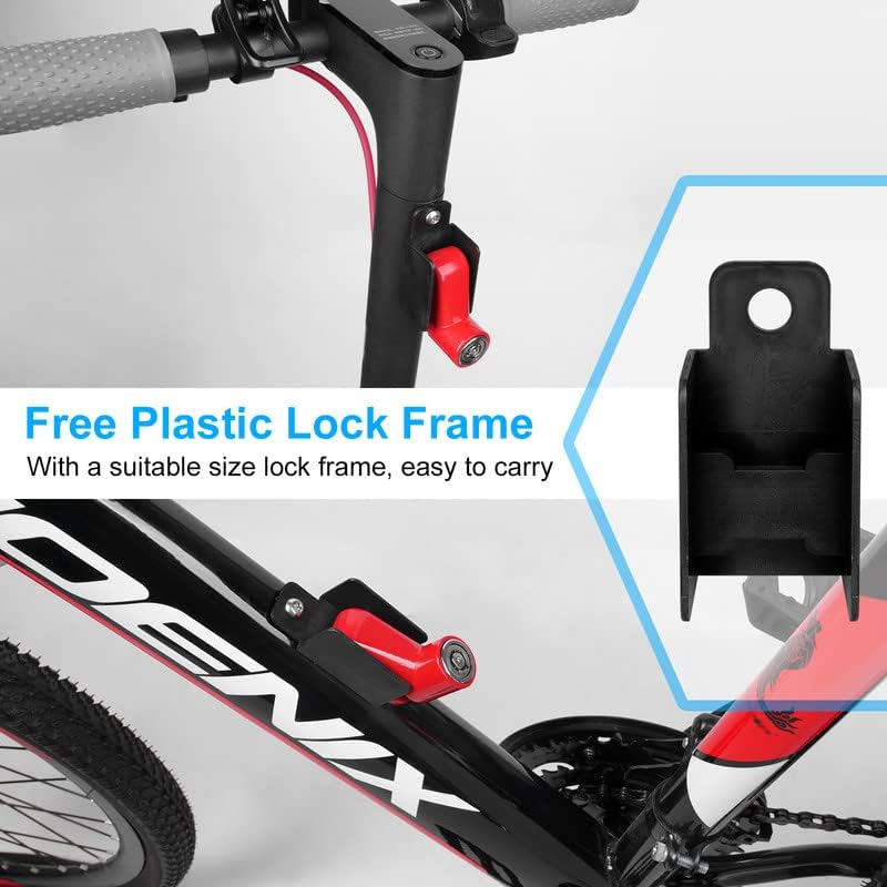 Chargez l'image dans la visionneuse de la galerie, Fietsslot met schijfremslot en kabel 130 cm zwart - happygetfit.com
