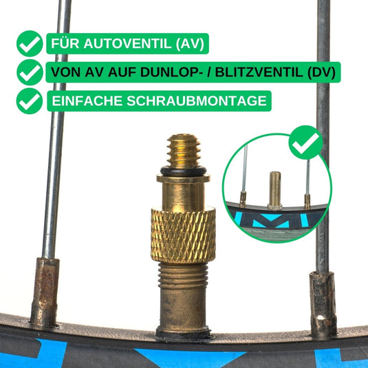 Fietsventiel Reparatieset 20-delig voor Dunlopventiel tot 6 Bar – Ventielset – Fietsaccessoires - happygetfit.com