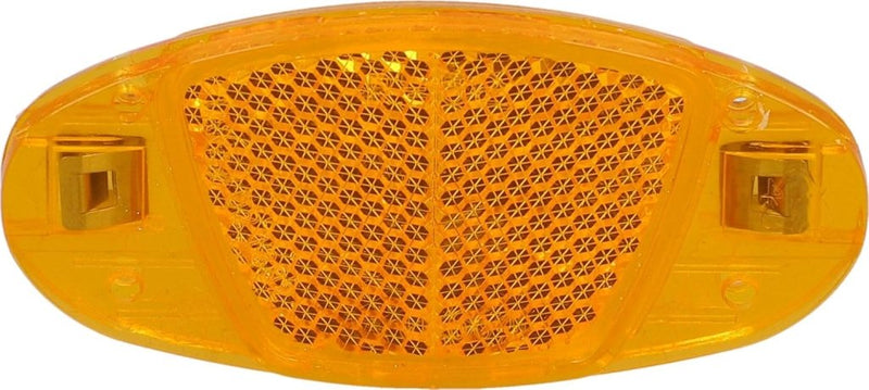 Load image into Gallery viewer, fischer Unisex Bicycle Reflector 85400 Orange, Yellow, One Size EU - happygetfit.com
