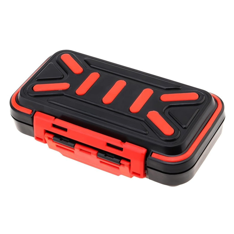 Laad afbeelding in Galerijviewer, Fishing Tackle Storage Box, Double Sided Waterproof, 16 Compartments, Fishing Lure Box Storage Containers (Black) - happygetfit.com
