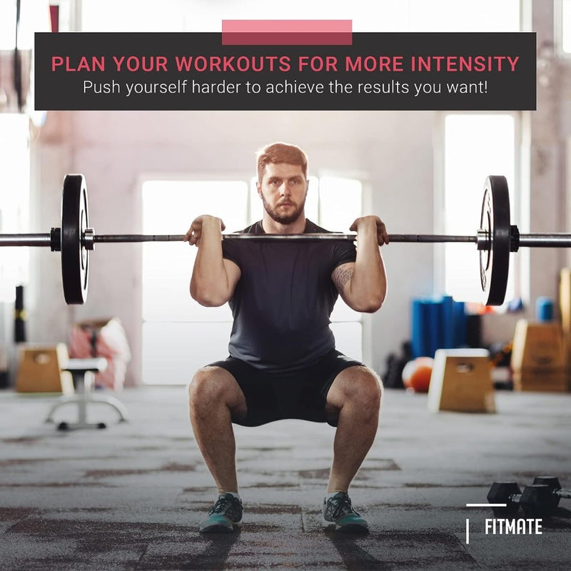 Load image into Gallery viewer, FitMate 8 Pack Workout Oefening Poster Bundel - Halter, Barbell, Lichaamsgewicht, Yoga, Stretching, Stabiliteit Bal, Weerstandsbanden, Kettlebell | Home Gym Decor, Kamer Guide (42 x 63 cm) - happygetfit.com
