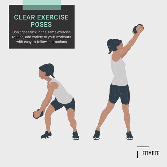 FitMate 8 Pack Workout Oefening Poster Bundel - Halter, Barbell, Lichaamsgewicht, Yoga, Stretching, Stabiliteit Bal, Weerstandsbanden, Kettlebell | Home Gym Decor, Kamer Guide (42 x 63 cm) - happygetfit.com