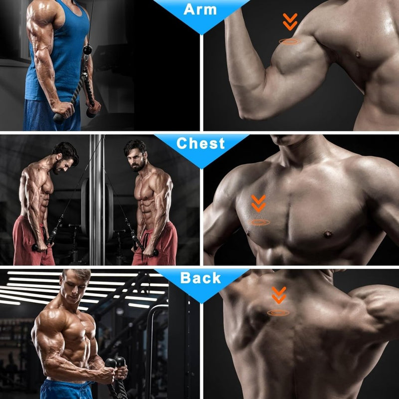Load image into Gallery viewer, Fitness Cable lat Pulley Systeem, DIY Home Gym Machine Pulley System Fitness Kabel Katrol voor LAT Pulldowns, Biceps Krul, Triceps Extensions, Spieren Kweken Workout - happygetfit.com
