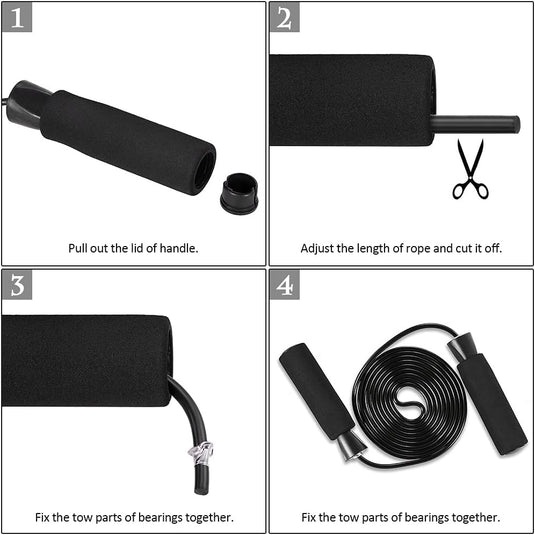🔥 Fitness set voor thuis – alles - in - één training zonder sportschool 💪 - happygetfit.com