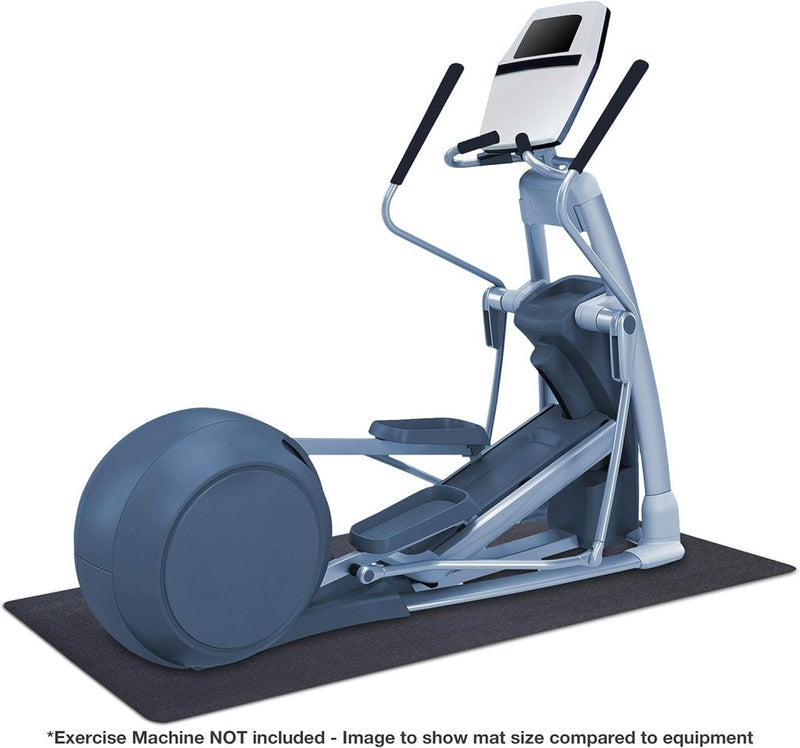 Load image into Gallery viewer, Fitnessapparatuurmat zwart - happygetfit.com
