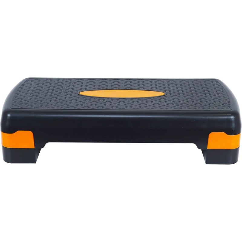 Laad afbeelding in Galerijviewer, Fitvids Aerobic Step Platform Trainer with Adjustable 2-Level Risers, 400 Pound Weight Capacity – Non-Slip Exercise Stepper - happygetfit.com
