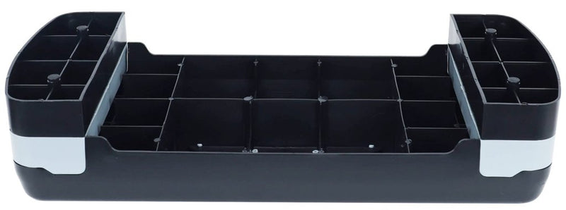 Laad afbeelding in Galerijviewer, Fitvids Aerobic Step Platform Trainer with Adjustable 2-Level Risers, 400 Pound Weight Capacity – Non-Slip Exercise Stepper - happygetfit.com
