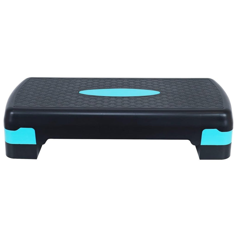 Laad afbeelding in Galerijviewer, Fitvids Aerobic Step Platform Trainer with Adjustable 2-Level Risers, 400 Pound Weight Capacity – Non-Slip Exercise Stepper - happygetfit.com
