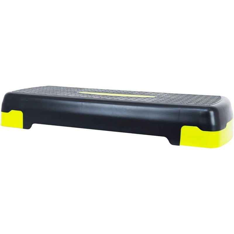 Laad afbeelding in Galerijviewer, Fitvids Aerobic Step Platform Trainer with Adjustable 2-Level Risers, 400 Pound Weight Capacity – Non-Slip Exercise Stepper - happygetfit.com
