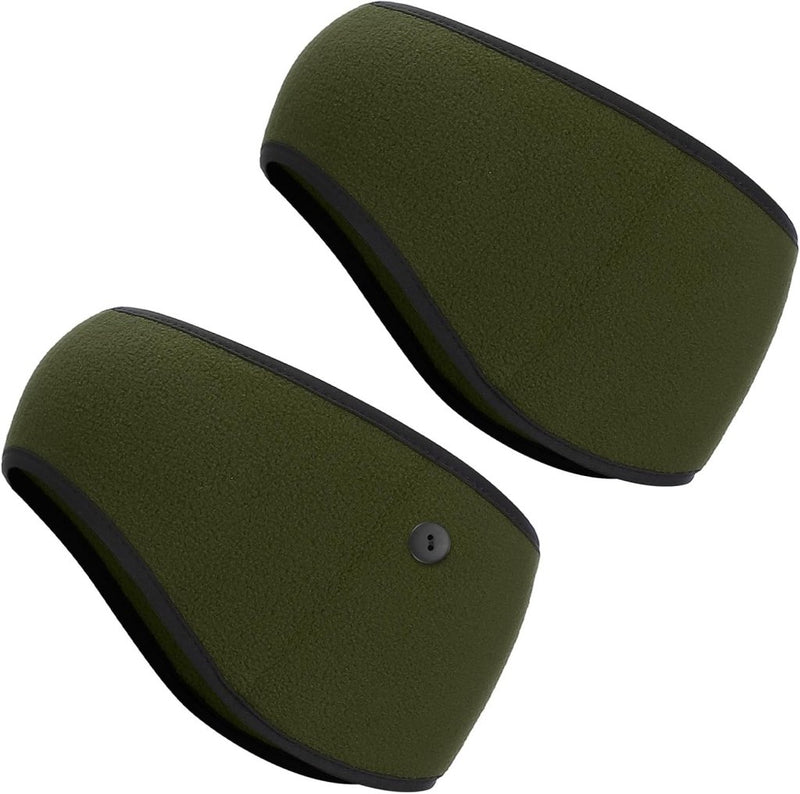 Carica immagine in Galleria Viewer, Fleece oorwarmers 2 stuks – warme sporthoofdbanden – hardloop fiets accessoires - happygetfit.com
