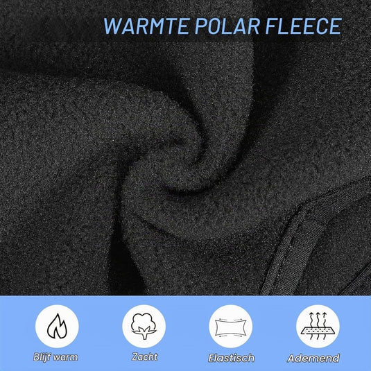 Fleece oorwarmers 2 stuks – warme sporthoofdbanden – hardloop fiets accessoires - happygetfit.com