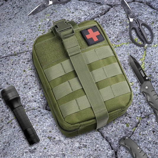flintronic Tactische Heuptassen, Molle EDC Pouch, Outdoor Heuptas+Haak, Utility Gadget Riemtas met Mobiele Telefoon Holster voor Sport, Wandelen, Kamperen, Reizen-Zwart - happygetfit.com