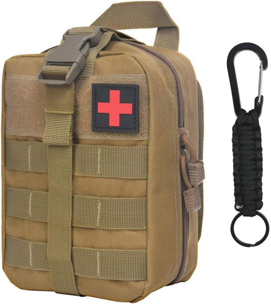 flintronic Tactische Heuptassen, Molle EDC Pouch, Outdoor Heuptas+Haak, Utility Gadget Riemtas met Mobiele Telefoon Holster voor Sport, Wandelen, Kamperen, Reizen-Zwart - happygetfit.com