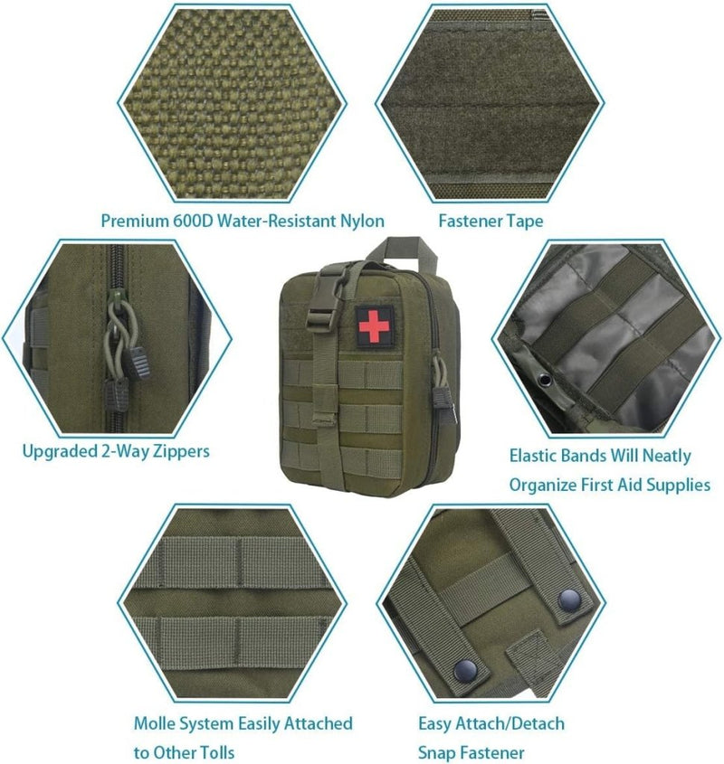 Laad afbeelding in Galerijviewer, flintronic Tactische Heuptassen, Molle EDC Pouch, Outdoor Heuptas+Haak, Utility Gadget Riemtas met Mobiele Telefoon Holster voor Sport, Wandelen, Kamperen, Reizen-Zwart - happygetfit.com
