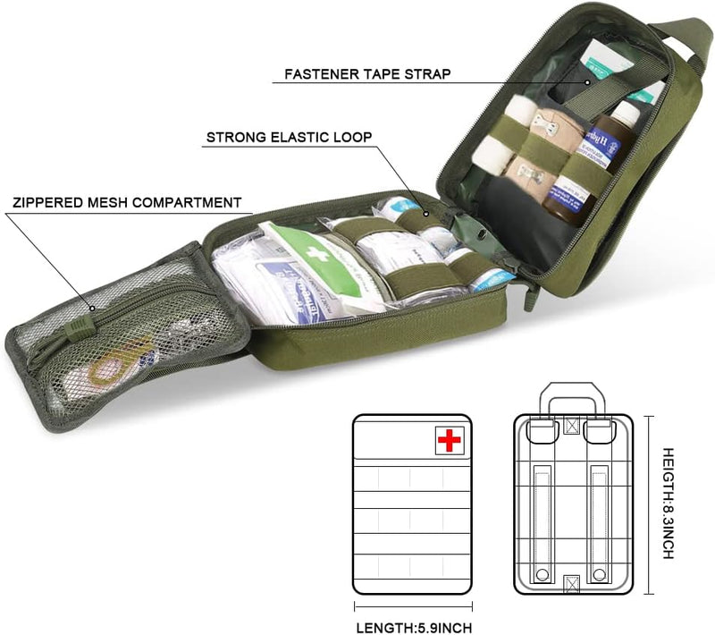 Laad afbeelding in Galerijviewer, flintronic Tactische Heuptassen, Molle EDC Pouch, Outdoor Heuptas+Haak, Utility Gadget Riemtas met Mobiele Telefoon Holster voor Sport, Wandelen, Kamperen, Reizen-Zwart - happygetfit.com
