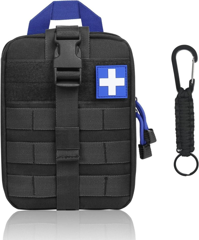 Laad afbeelding in Galerijviewer, flintronic Tactische Heuptassen, Molle EDC Pouch, Outdoor Heuptas+Haak, Utility Gadget Riemtas met Mobiele Telefoon Holster voor Sport, Wandelen, Kamperen, Reizen-Zwart - happygetfit.com

